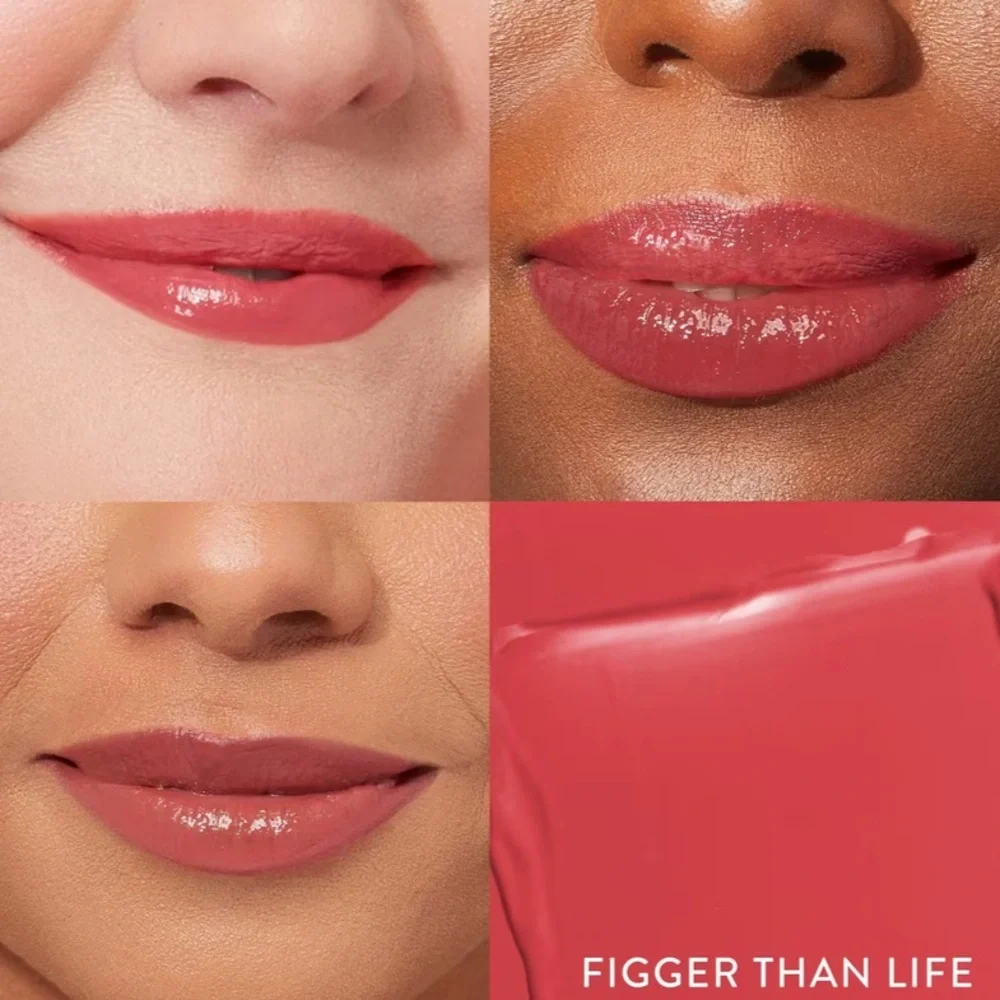 💎 LAURA GELLER Jelly Balm Hydrating Lip Color Figger Than Life Full-Size New